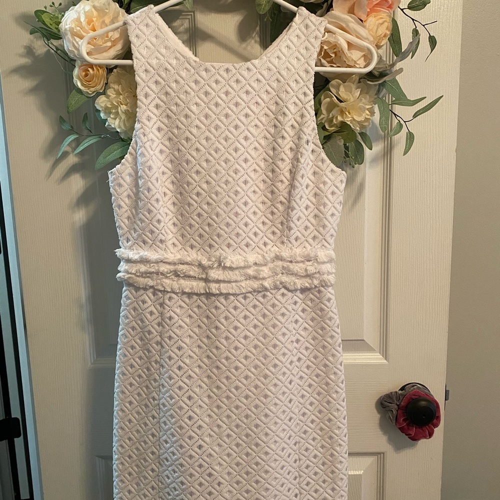lily pulitzer white dress size XS